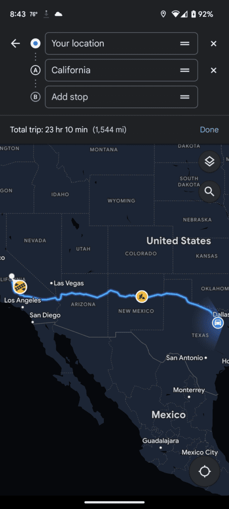 Plan a road trip with Google Maps on your phone image six.
