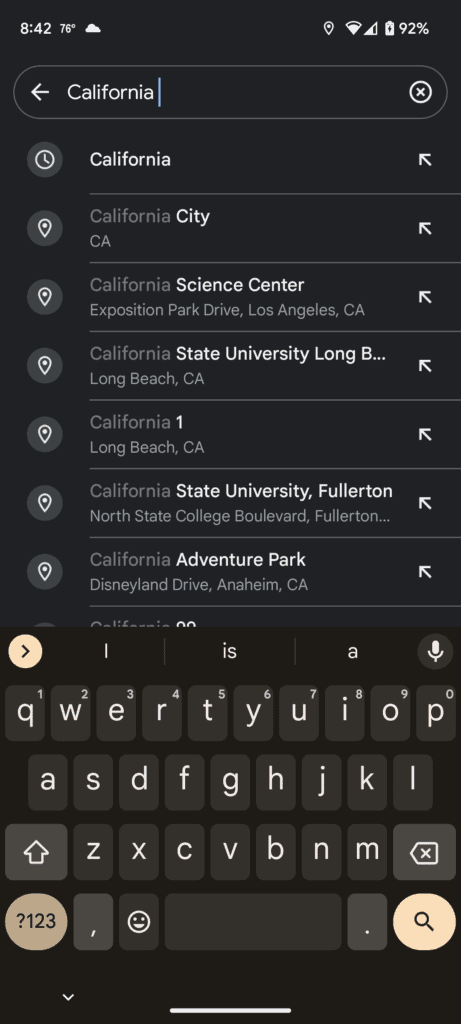 Plan a road trip with Google Maps on your phone image three.